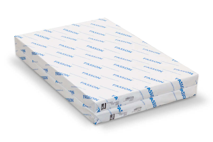 Купить FASSON GLOSSART, постоянный клей, Глянцевая самоклеящаяся бумага ...